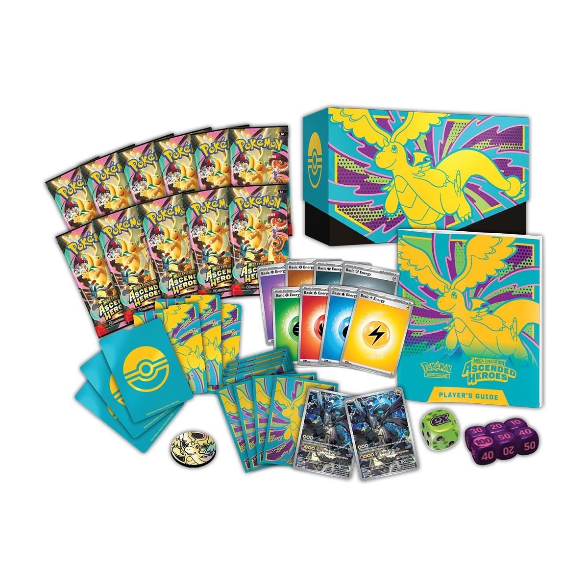 Pokémon TCG: Mega Evolution-Ascended Heroes Pokémon Center Elite Trainer Box thumbnail